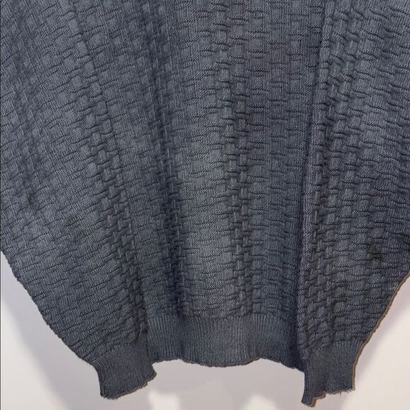 Vintage Falls Creek Gray Crewneck Sweater Textured Knit - Picture 4 of 7